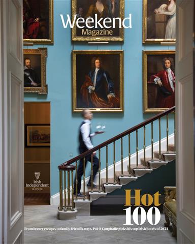 Sunday Independent Top 100 2024 Magazine Cover Page Image